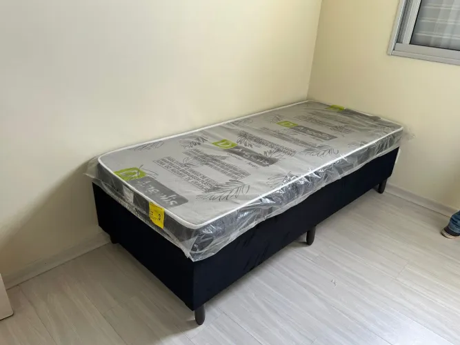 Cama solteiro novo na promoção hoje entrego garantia