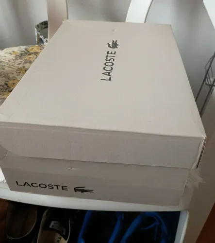 Caixa Sapatênis LACOSTE original Importada vazia 