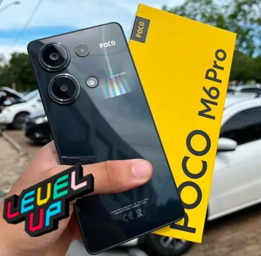 Xiaomi Poco M6 PRO 512/12GB-Novo.Lacrado.Com garantia e pronta entrega.