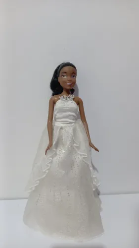 Boneca Tiana Princesa Vestido de Noiva