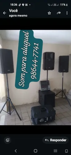 Aluguel de Som para Festa