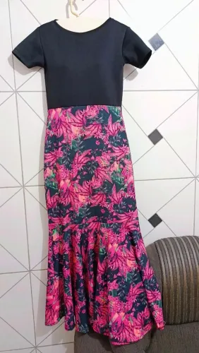 Vestido longo, tamanho M