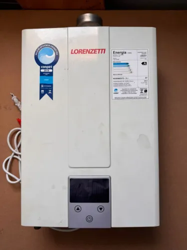 Aquecedor de Água a Gás Lorenzetti Digital 20 Litros