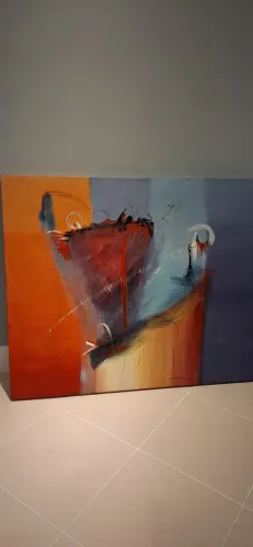 Quadro abstrato moderno