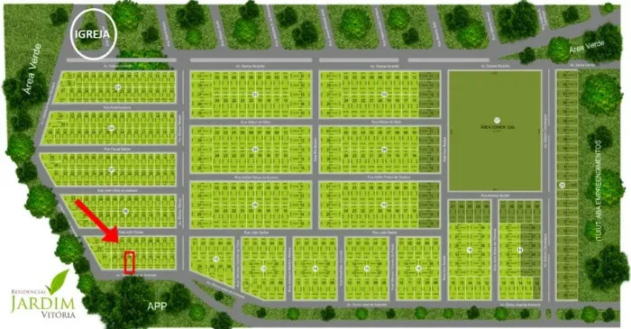Loteamento Jardim Vitoria Ituiutaba 210 mt²
