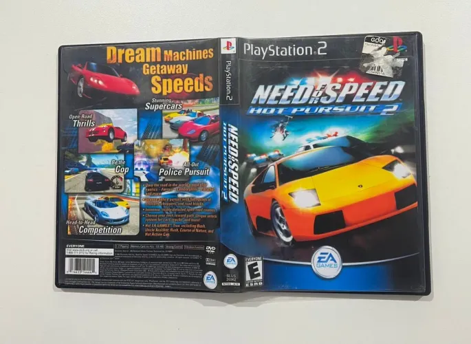 Need for speed underground e hot pursuit ps2