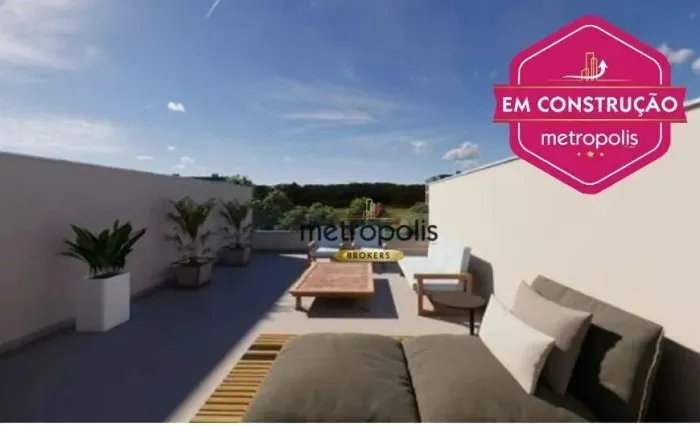 Cobertura à venda, 140 m² por R$ 725.000,00 - Paraíso - Santo André/SP