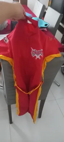 Fantasias Cars - Macacão Lightning McQueen