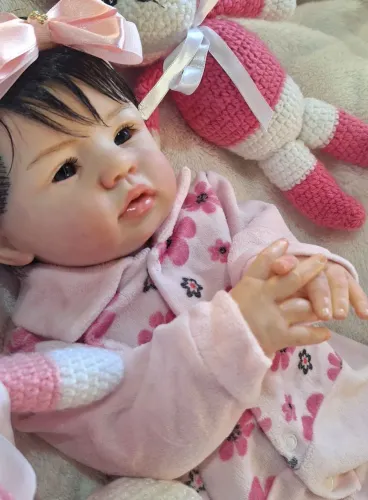 Boneca bebê reborn promoção de dia das crianças