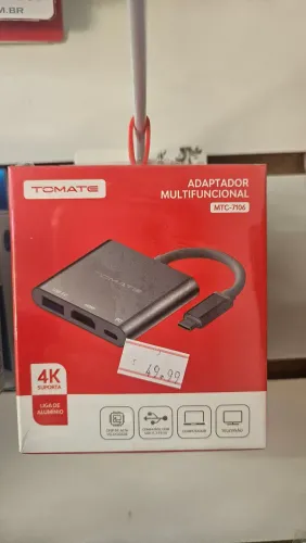Adaptador Tipo C compatível com. USB 3.0 E HDMI PD