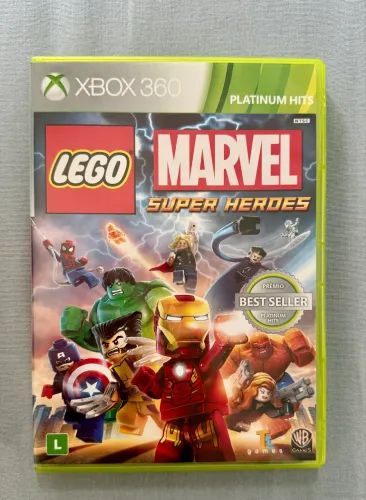 Jogo XBOX 360 - LEGO Marvel Super Heroes ORIGINAL