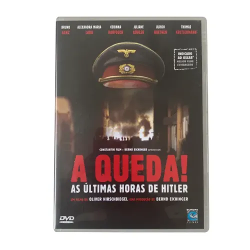 DVD A Queda As Últimas Horas de Hitler Original - Físico