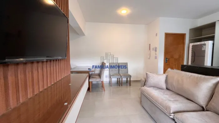 Apartamento para alugar 2 quartos mobiliado lazer Marapé Santos SP