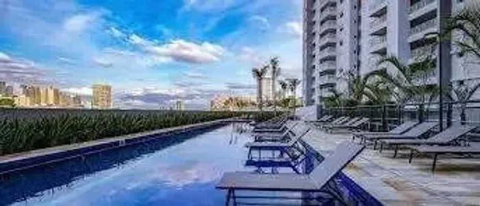 Condomínio Patteo Bosque Maia, ambientes com planejados, com 1 quarto, sala, cozinha, banh