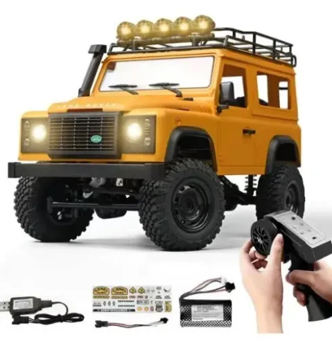 Carrinho Controle Remoto 4x4 Recarregável Off Road Brinquedo