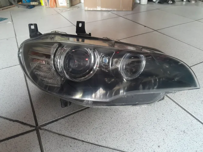 Farol BMW X6 2008 a 2014 Original Hella (Completo com Reator e Lâmpada)