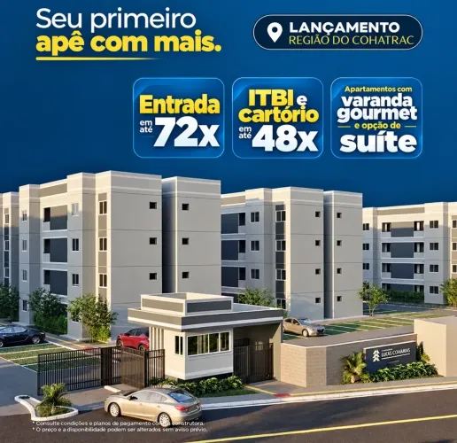 Imóvel para venda com 43 metros quadrados com 2 quartos em Cohatrac II - São Luís - MA