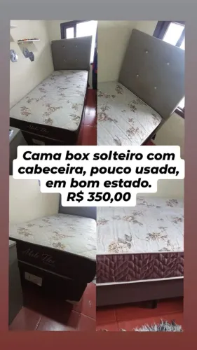 Cama box solteiro 