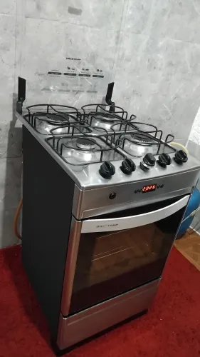 Fogão Brastemp c relógio digital ENTREGA GRÁTIS EM POA