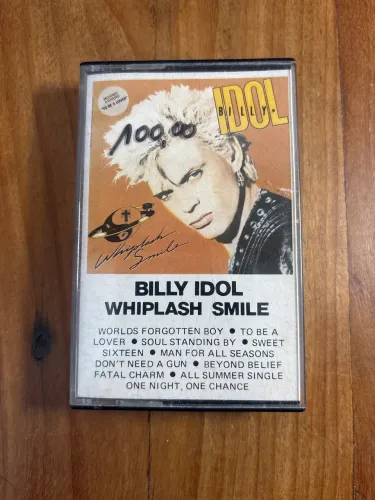 Billy Idol - Whiplash Smile - Fita Cassete Original