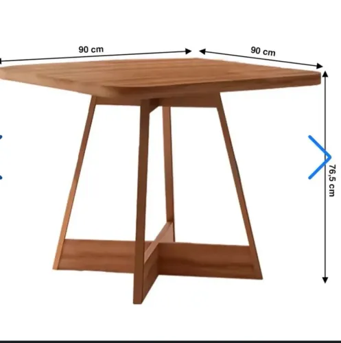 Mesa para salas pequenas.