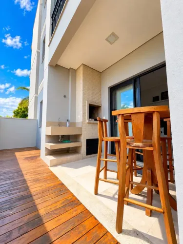 Lindíssimo apartamento DECORADO de 2 quartos no Bosque da Mata - Tijucas - SC