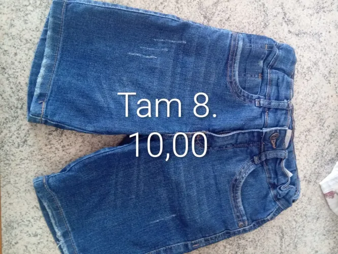 Roupas de menino tam 8