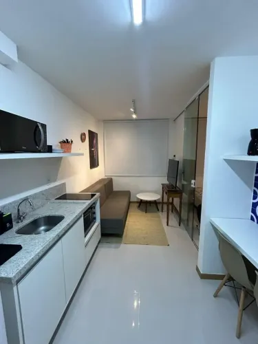Studio mobiliado para aluguel no Condomínio House Ondina, 26 metros em Ondina - Salvador -