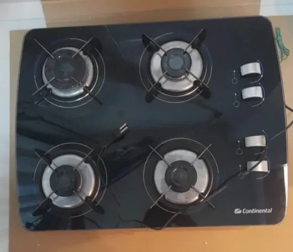 Vendo fogão cooktop. Obs. A chama maior funciona somente manual.
