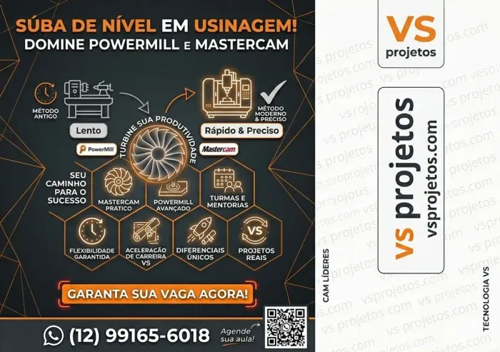 Aula particular de masterCam e PowerMill
