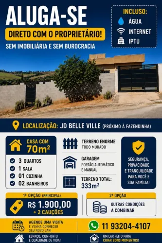 Casa jd belle ville Taubaté 
