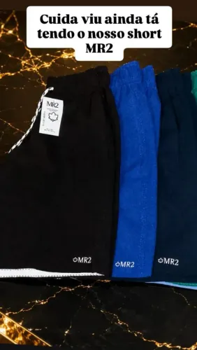 Shorts mr2 e cargos no algodão e linho