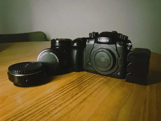 Kit Panasonic Lumix GH5