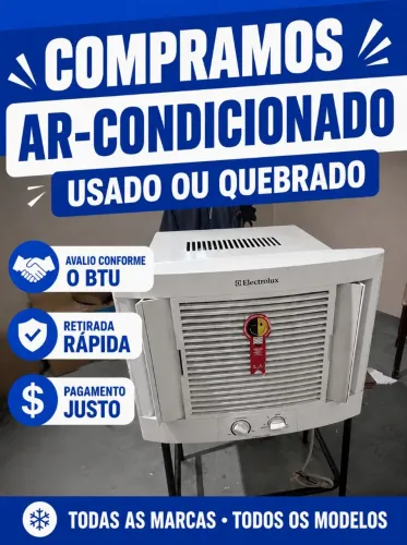 Ar Condicionado PARADO velho 
