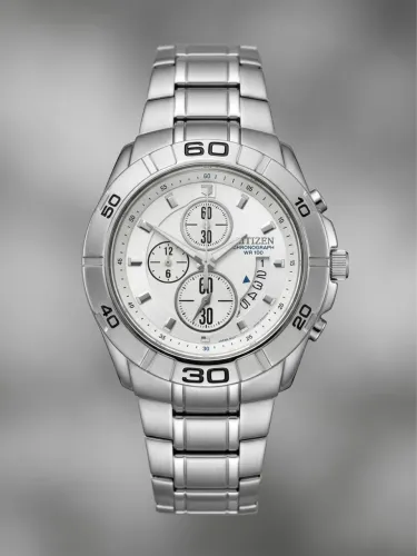Relógio Citizen Chronograph WR100 ? Aço Inoxidável (Original)