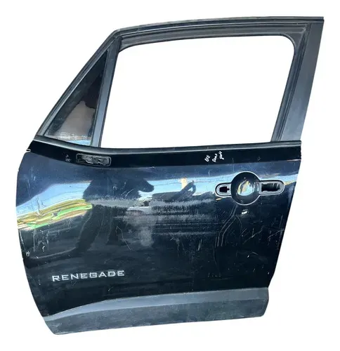 Porta Dianteira Esquerda Jeep Renegade 15/25 Dianteira Esquerda Preta