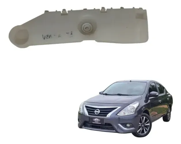 Guia Suporte Parachoque Traseiro Esquerdo Nissan Versa 2019