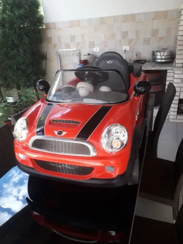 Carrinho Mini Cooper Infantíl Elétrico