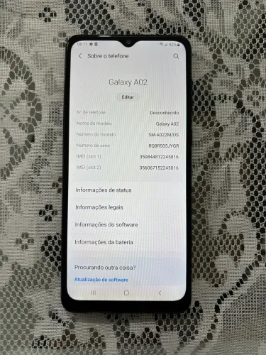 Celular Samsung Galaxy A02