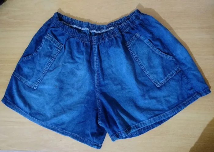 Shorts jeans feminino