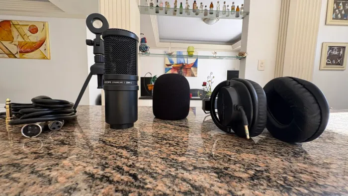 Microfone Zoom | ZDM-1 Podcast Mic Pack