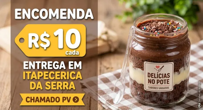 Encomendas de bolo de pote