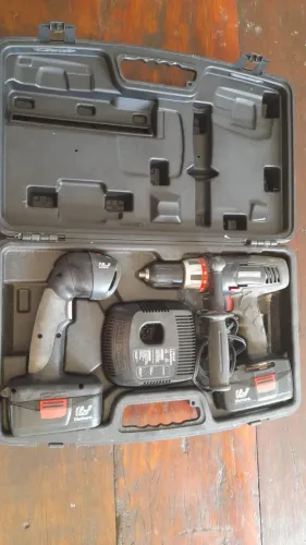 kit carregador para bateria de parafusadeira
