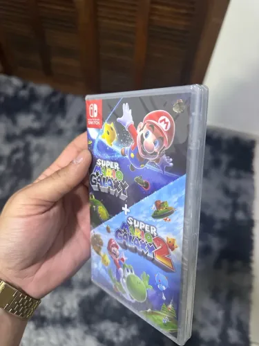 Mário galaxy 1+2 Nintendo Switch LACRADO