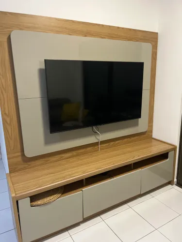 Rack com painel