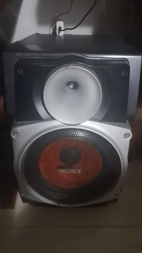 Som amplificador classe D ( excelente qualidade para ver filmes) Bluetooth com duas caixas