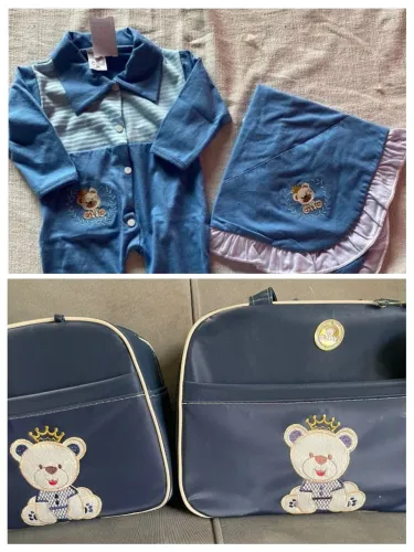 Kit maternidade + saída de maternidade 