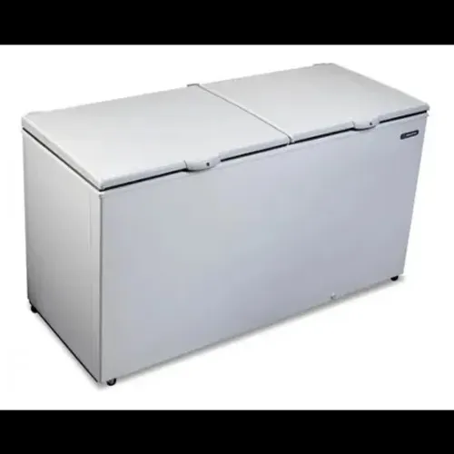 FREEZER HORIZONTAL METAL FRIO 2 PORTAS COM CHAVE