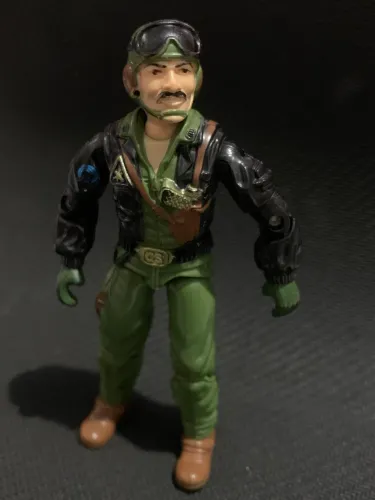 Gijoe Estrela Comandos em ação Boneco Anos 80 Comando avançado 