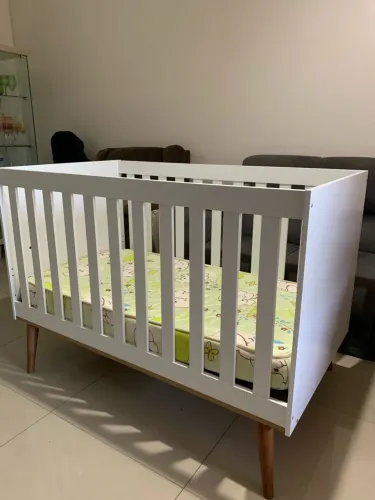 Berço mini cama + colchão COMPLETO!
